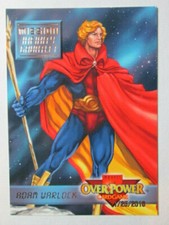 1995 MARVEL OVERPOWER - OP INAUG - INFINITY GAUNTLET - MISSION CARD - ( 2 OF 7 )