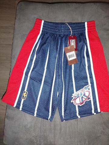 Mitchell & Ness NBA Houston Rockets 96-97 Swingman Road Shorts Men’s Small New Cover
