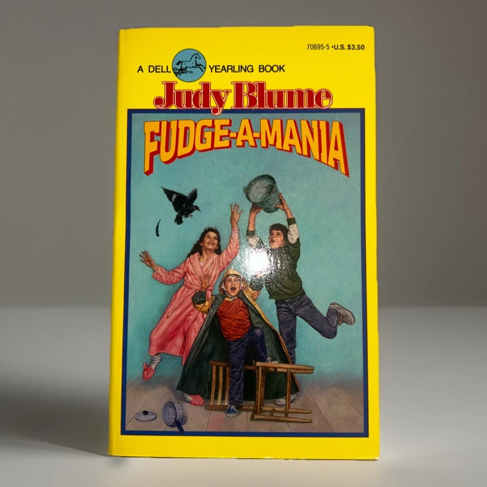 Fudge-A-Mania Judy Blume Paperback Book 1990 1st Print ~ New Unread 🔥 Foto 1 de 4