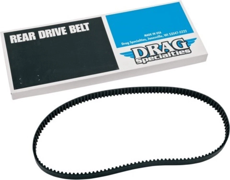 Drag Specialties 1204-0061 Rear Drive Belt 1" 137 Tooth for Harley Touring 07-08 - Image 1 of 1