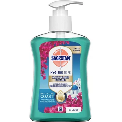 6× Sagrotan Flüssigseife Handseife Seifenlotion Seife Floral Coast 250 ml  - Bild 1 von 2