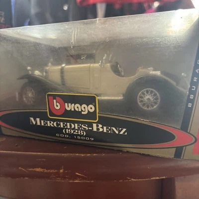 Bburago Mercedes Benz SSK 1928 Diecast 1509 escala 1/24 Foto 1 de 2