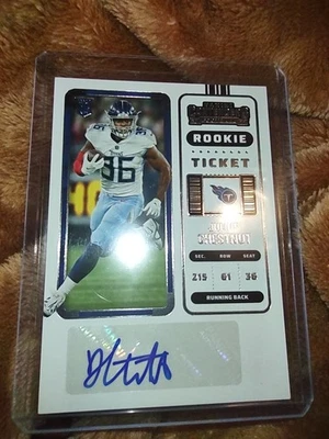 2022 Panini Contenders - Rookie Ticket Julius Chestnut #274 (AU, RC) - Image 1 of 2