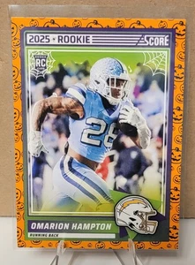 2025 Panini Score-A-Treat - #37 Omarion Hampton (RC) - Los Angeles Chargers - NM - Bild 1 von 2