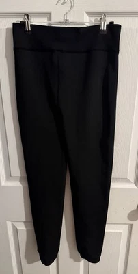 Leggings Free Country negros suaves forrados de piel sintética cintura alta para mujer talla L/XL Foto 1 de 4