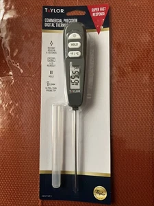 Taylor Commercial Precision Digital Meat Thermometer Kitchen Cooking - Picture 1 of 5