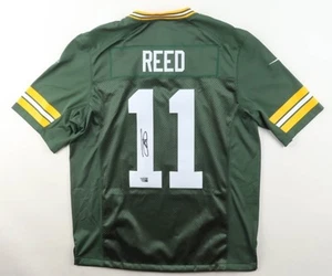 Jayden Reed Signed Green Bay Packers Nike Authentic Jersey (Fanatics) L - Picture 1 of 5