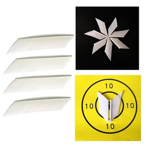 50X Arrow Fletches 3/8/9cm Turkey Feathers Archery Fletching DIY Left Wing - Picture 1 of 8