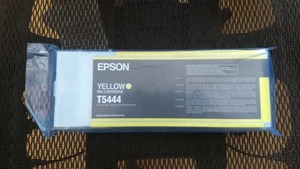 2010 Genuine Epson T5444 Yellow Ink Stylus Pro 4000 4400 9600 220ml Sealed - Picture 1 of 1