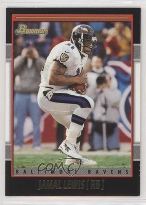 2001 Bowman Gold Jamal Lewis #85 - Image 1 of 2