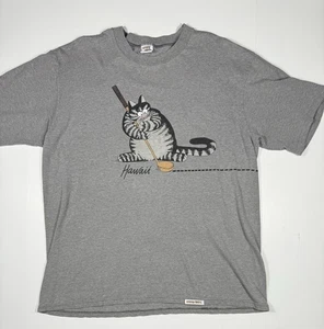Camiseta de colección Crazy Shirts Hawaii Hecha en Estados Unidos Criban Cat, Golf, Puntada única - Imagen 1 de 10