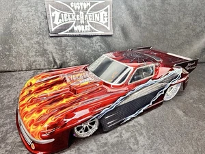 CUSTOM PAINTED RC DRAG BODY NO PREP LOSI 22S AE DR10 TRAXXAS SLASH 1963 STINGRAY - Picture 1 of 24