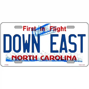 Down East North Carolina Blechschild - Bild 1 von 1