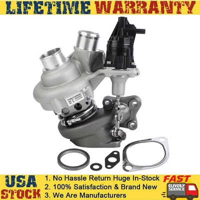 Turbocompressor esquerdo K03 para Ford F-150 Expedition Navigator 3.5L 2018-2020 - Imagem 1 de 4
