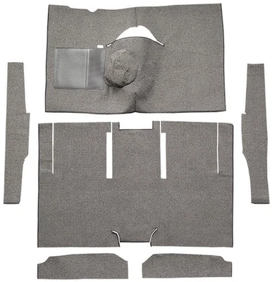 Alfombra Ford Falcon 1963-1965 - bucle | 2 puertas, sedán, 4 velocidades, asiento con canastilla, 8 cilindros Foto 1 de 4