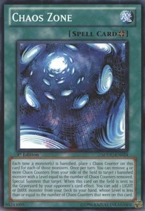 Chaos Zone - SDDC-EN024 - Common - 1st Edition - Heavily Played - Picture 1 of 1