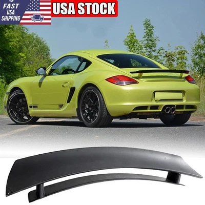 Alerón trasero negro mate para Porsche 987 Cayman R 2005-12  Foto 1 de 4
