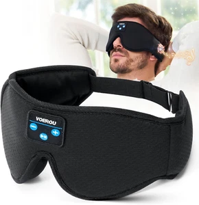 Sleep Headphones, 3D Sleep Mask with Bluetooth Headphones, Adjustable Wireless E - Picture 1 of 1
