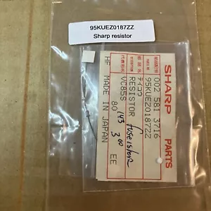 0025813716 Sharp Resistor 95KUEZ0187ZZ Qty 1 - Picture 1 of 1