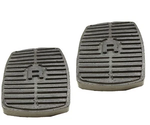 LAND ROVER DISCOVERY 1 89-98 MANUAL TRANS. CLUTCH AND BRAKE PEDAL RUBBER PAD SET - Picture 1 of 1