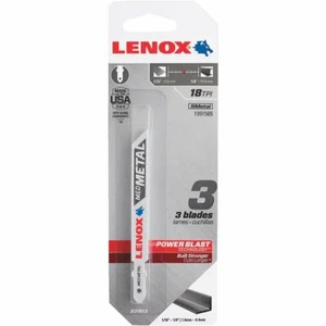 2-LAME PER MOTOSEGA LENOX 1991565 JIG 3 PER CONFEZIONE 6 LAME TOTALI NUOVE - Foto 1 di 1