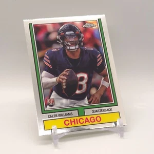 2024 Topps Chrome 1974 Throwback Caleb Williams RC #74TF-1 Chicago Bears - Bild 1 von 2