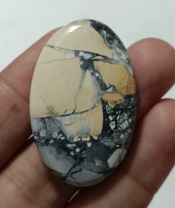 Maligano Jasper Gemstone Natural Cabochon 100% Oval Lapidary Mineral Gem Jewelry - Picture 1 of 6