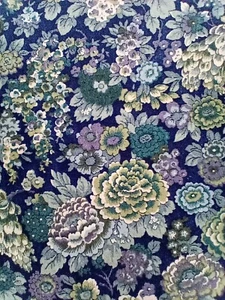 Remnant ELYSIAN floral Liberty of London Tana Lawn cotton approx 44 x 50 cm - Picture 1 of 4