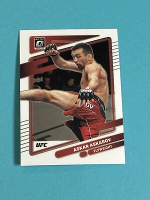 2022 Panini Donruss Optic UFC Askar Askarov #34 MMA (L) - Image 1 of 2