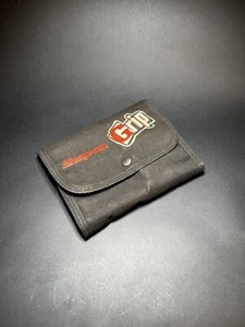Snap-On 12pc Mini Soft GRIP SET Green SGMINI12AG Velcro Pouch NICE !! - Picture 1 of 4