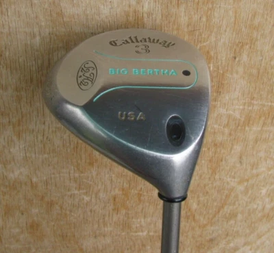WOMENS CALLAWAY BIG BERTHA S2H2 FAIRWAY 3 WOOD 15 LOFT LADIES GEMS RH 3W - Image 1 of 4