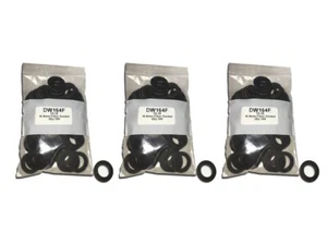 DW164F OVERSIZE BLACK FIBER WASHERS/GASKETS- PACK OF 300 - (16.4x26.5x1.5mm) - Bild 1 von 3