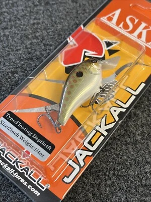 Jackall Aska 50 SR DISCONTINUED CRANKBAIT - Bronze Green Shad - Изображение 1 из 4