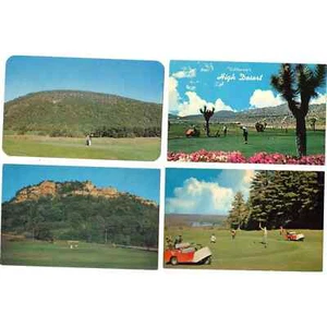 Lot of 4 Vintage Golf Related Postcards - Lot 581 - Picture 1 of 2