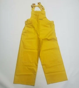 Rainskins Rainwear Large Pants ONLY Commercial Grade Yellow - Picture 1 of 8