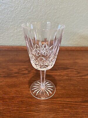 Waterford Crystal LISMORE 6 5/8” Tall Wine Glass Water Goblet • 14.95£