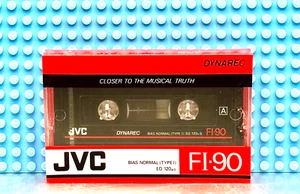 CINTA DE CASETE EN BLANCO VICTOR/JVC FI 90 TIPO I (1) (SELLADA) - Imagen 1 de 3