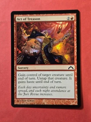 2013 Magic The Gathering Gatecrash #85 Act of Treason, C, NF, cd1 - Image 1 of 3