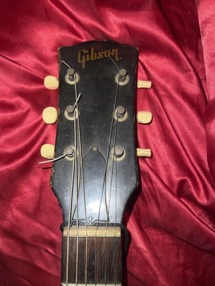 Guitarra elétrica vintage original década de 1950 Gibson ES-125 Sunburst - Imagem 1 de 4