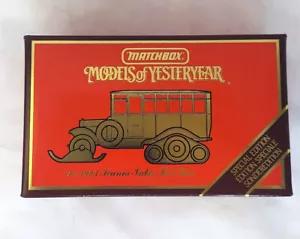 1987 Matchbox Models of Yesteryear 1923 Scania-Vabis Post Bus Y16 1:43 Scale - Picture 1 of 3