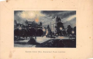Postcard ARGENTINA: Buenos Aires, Plaza Libertad, DB 1910's  - Picture 1 of 2