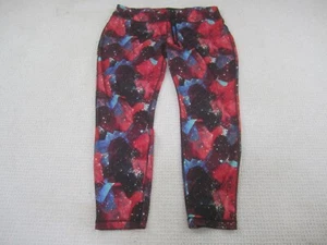 Danksin Pants Womens 2XL XXL Red Blue Workout Gym Leggings Athletic Yoga Fitted - Picture 1 of 11