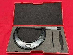 Starrett T436.1XRL-4 Outside Micrometer Ratchet Thimble, Carbide Anvil-Spindle - Picture 1 of 9