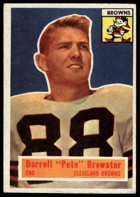 1956 Topps #21 Darrel "Pete" Brewster - Image 1 of 2
