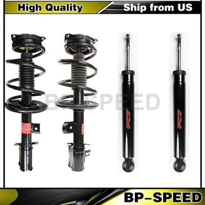 Conjunto de amortiguadores puntal y muelle helicoidal para Nissan Murano 3,5 L 2010 2009 Foto 1 de 4