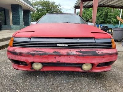 Toyota Celica 1988 1989 OEM parachoques delantero rojo todo trazo áspero  Foto 1 de 4