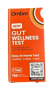 Nuevo en caja Ombre Gut Wellness Microbioma Home Test 1 unidad NUEVO EN CAJA - Imagen 1 de 3