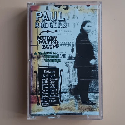 Music Cassette - Paul Rodgers ~ Muddy Water Blues ~ 1993 Victory Records VG - Image 1 of 4