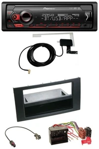 Pioneer DAB USB MP3 Bluetooth Autoradio für Ford Fusion Transit Kuga 05-12 schwa - Bild 1 von 9