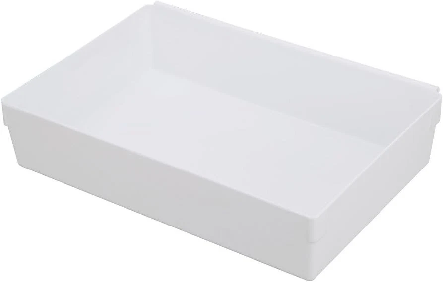 Rubbermaid Fg2916rdwht White Plastic 9 X 6" Drawer Organizer